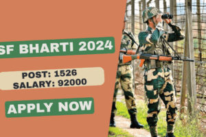 BSF BHARTI 2024, BSF recruitment, Govt Job Opportunity for 12th Pass, Salary 92000, Apply Here - Free job Aler